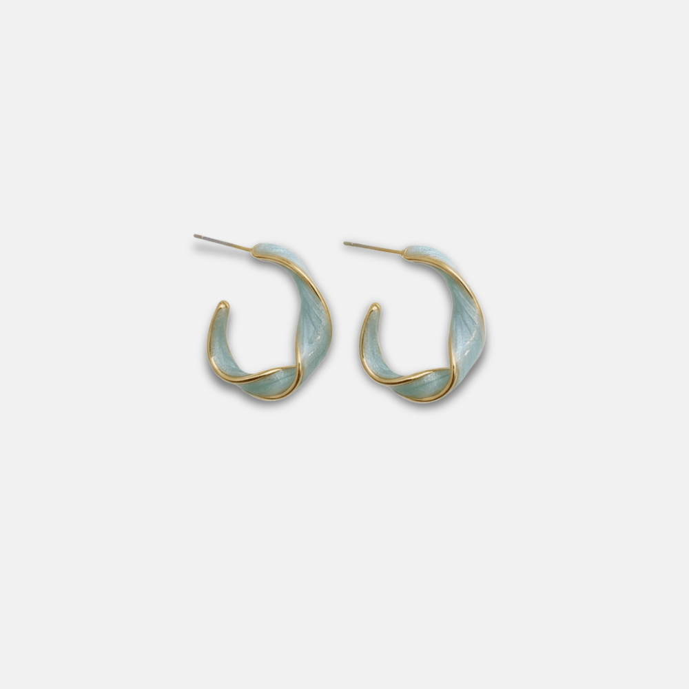 Aurora Spiral Earrings