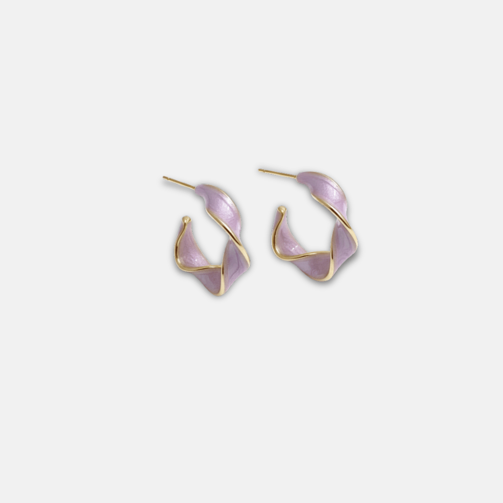 Aurora Spiral Earrings