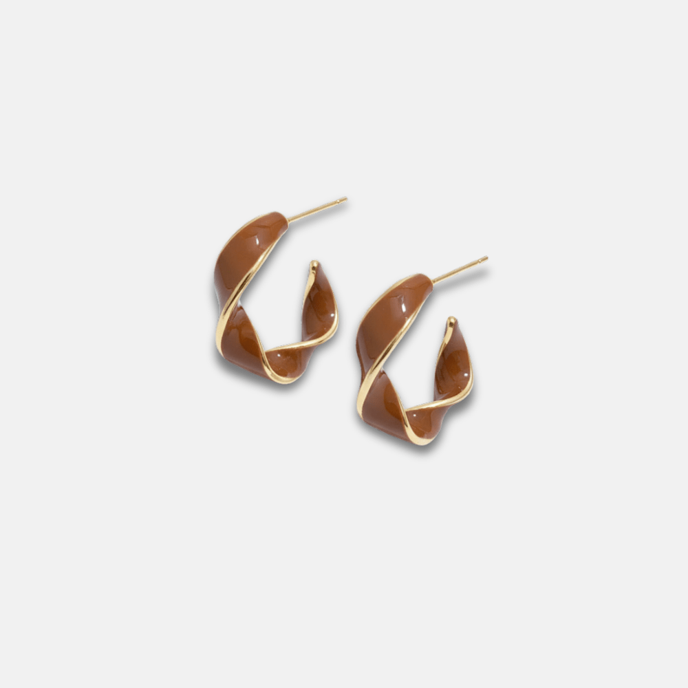 Aurora Spiral Earrings